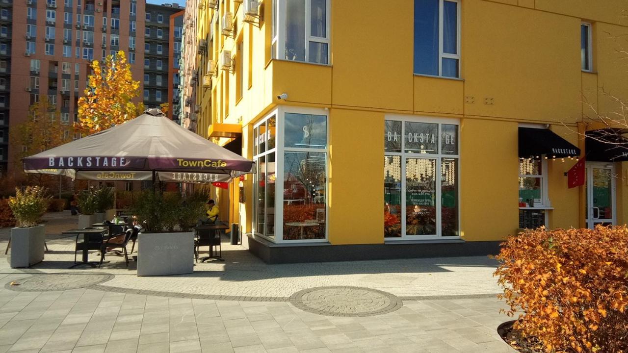 Positive Smile Studio Apartment In The Colorful Comfort Town Residental Complex. Kt-06. Kiew Exterior foto